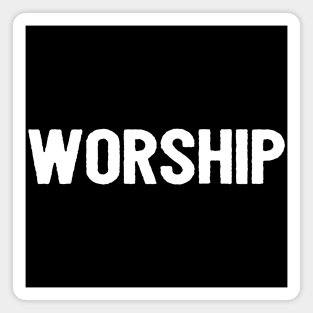 Worship Christians Faith Magnet